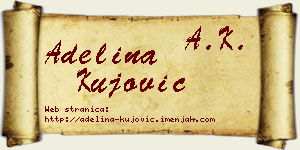 Adelina Kujović vizit kartica